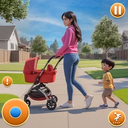 Ikon Mother Simulator Family Game